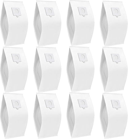 12 Pack Type Q/C 53292 Canister Vacuum Bags Replacement Dust Bags for Kenmore 200 400 600 700 800 Series,5055, 50557, 50558, 53291, 21814, 81214,BC3005, BC7005 Series Bagged Vacuums Cleaner