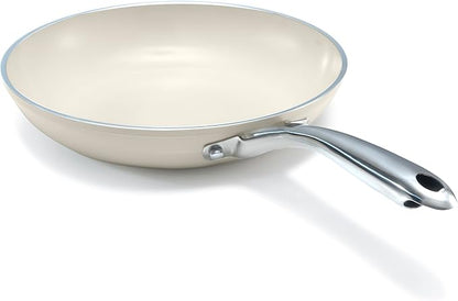 GOTHAM STEEL 10 Inch Non Stick Frying Pans Nonstick Skillet, Ceramic Pan for Cooking Non Toxic, Nonstick Frying Pan Skillets with Stay Cool Handle, Fry Pans, Oven and Dishwasher Safe