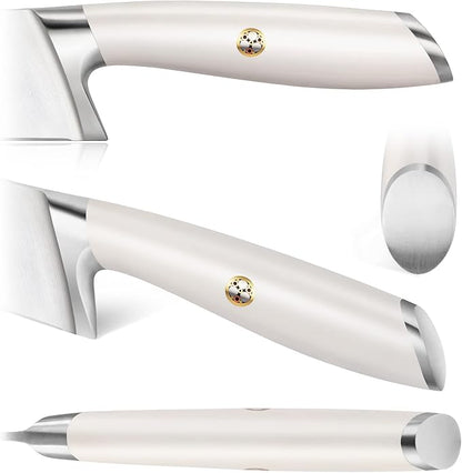 Cangshan L1 Series 3-Piece Starter Knife Set, Forged German Steel, White, 1026924