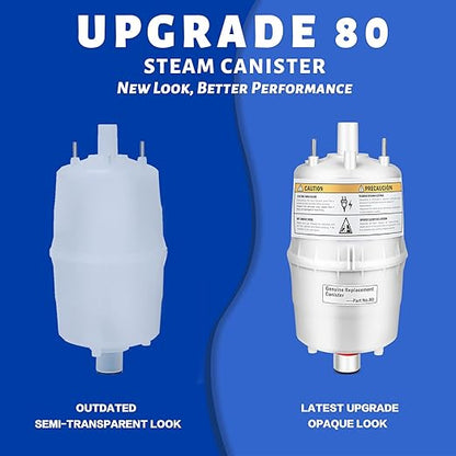 Upgrade 80 Canister Substitute for Aprilaire 80 Replacement Canister, 80 Steam Canister for Aprilaire 800 Replacement Canister OEM, Canister Part No. 80 for Aprilaire 800 801 865 866 Humidifier 1 Pack