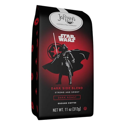 Joffrey's Coffee - STAR WARS™ Dark Side Blend, STAR WARS Licensed Coffee Collection, Artisan Dark Roast, Strong & Smooth Taste, Brew or French Press (Ground, 11oz)