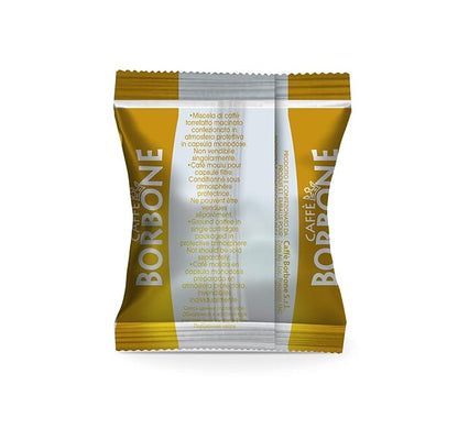 Caffè Borbone Gold Blend Nespresso Compatible Espresso Coffee Pods, 50 Count Espresso Pods
