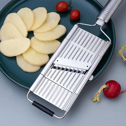 Handheld Food Grater,Professional Zester Slicing Set with 4 Interchangeable Blades for Lime,Cheese,Garlic,Ginger,Chocolate,Vegetable,Fruits