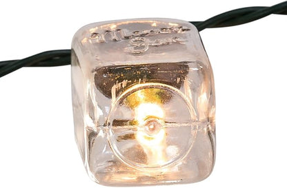 Kurt Adler UL 10-Light Clear Mason Jar Light Set