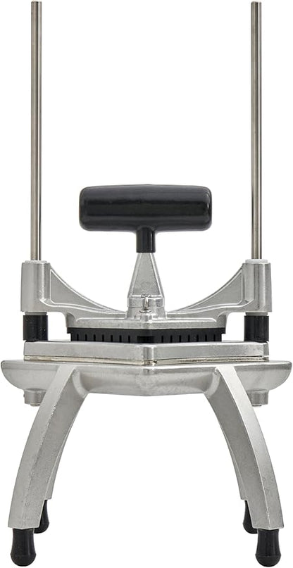 Commercial XL Vegetable Dicer and Chopper, 1/2" Stainless Steel Dicer with 4.25" Large Square Cutting Area, NSF Certified for Restaurants (29A-011-1/2)