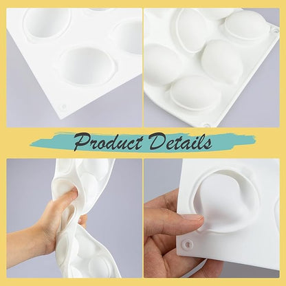 OCPO KITCHEN Lemons Silicone Mold for Baking Mousse Cake, Candy, Chocolate Dessert, Pastry, Ice Cream, Pudding, Lemon (15-Cavity)