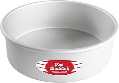 Fat Daddio's Anodized Aluminum Round Cake Pan, 9 x 3 Inch