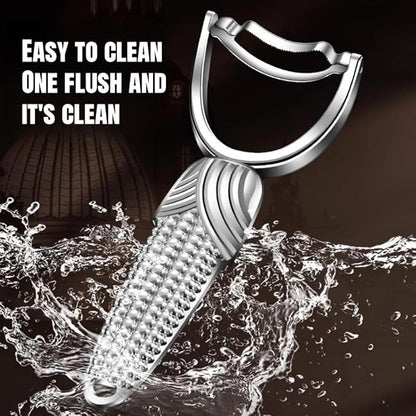 Corn Prep Peeler,Corn on the Cob Stripper Tool/Wider non-slip Handle/10-year Rustproof/Durable and efficient.