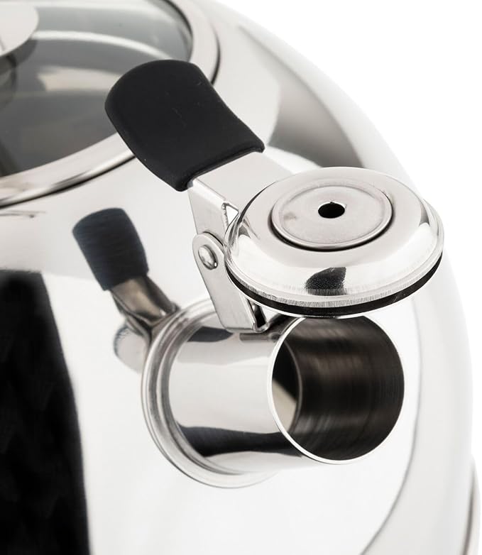 Viking Stainless Steel Whistling Tea Kettle