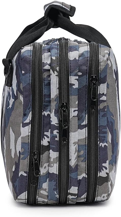 EVERPRIDE - 3 Slots - CAMO - Professional Chef Knife Bag, 20 Knife Slots, 3 Storage Compartments, Camo Design, – Durable, Large Knife Bag for Chefs – Knives Not Included