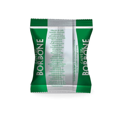 Caffè Borbone Decaffeinated Nespresso Compatible Espresso Coffee Pods, 50 Count Espresso Pods