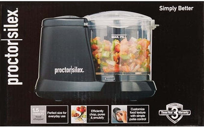 Hamilton Beach Proctor Silex Mini Food Chopper Black