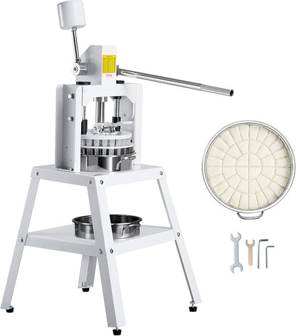 VEVOR Dough Divider,40PCS Manual Dough Divider Cutter,1.06oz - 4.94oz Dough Press Dough Cutting with 304 Stainless Steel Tray and Blade,Pastry Divider for Bakery,Restaurant,Commercial Food Preparation