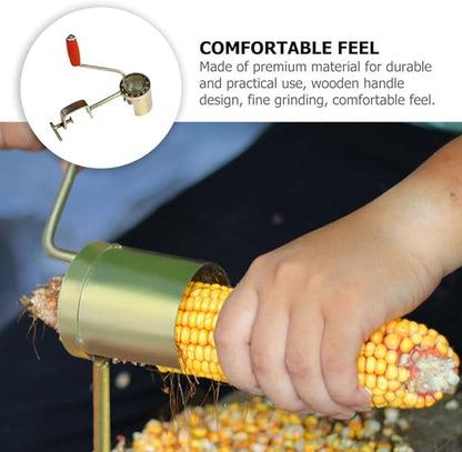 Corn Peeler, Stainless Steel Corn Stripper, Corn cob Stripping Tool Corn Cutter and Remover for Home Kitchen Restaurant