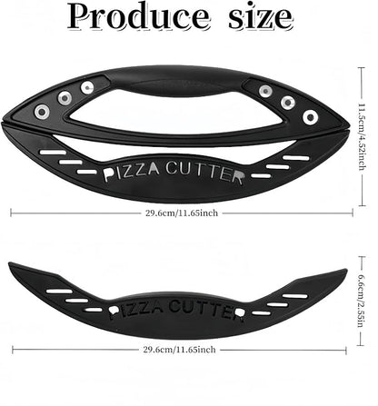 12" Premium Pizza Cutter with Cover,Food Vegetable Chopper,Practical Kitchen Gadgets(Dishwasher Safe)