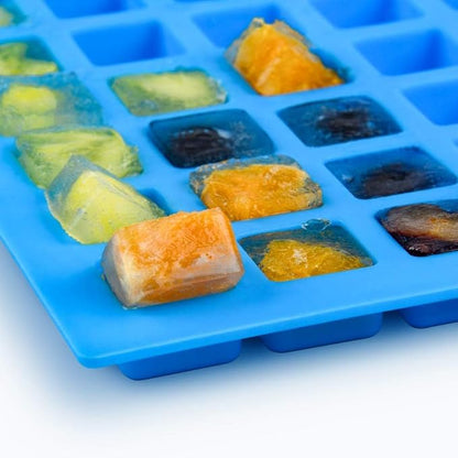Square Silicone Candy Molds - Mini Silicone Molds for Hard Candy, Chocolate, Gummy, Caramel, Ganache, Ice Cubes (3)