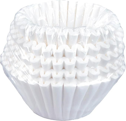 Katy's Extra Large Coffee Filters - (12.5” x 4.5” Inch) For 1.5 to 3 Gallon Commercial Machines - Premium Quality, Tall & Wide, No Ground Overflow - Restaurant & Cafe Use (250-Count Bulk Pack)