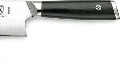 Mercer Culinary M13795 Premium Grade Super Steel, 8-Inch The Hunter Chef's Knife, G10 Handle