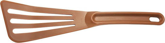 Mercer Culinary Hell's Tools Hi-Heat Slotted Spatula, 12 Inch x 3.5 Inch, Brown