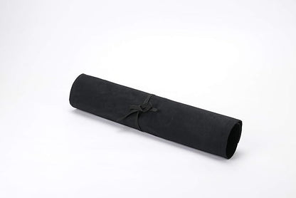 Chef’s Knife Roll Case, Waxed Canvas Cutlery Knives Holders Protectors, Home Kitchen Cooking Tools And Utensils Wrap Bag Wallet, Multi-Purpose Brush Roll Bag, Travel Tool Roll Pouch