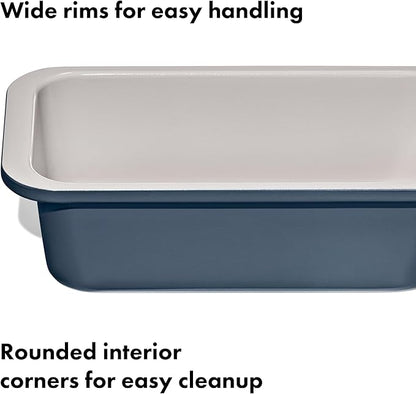 OXO Good Grips Non-Stick Pro Ceramic Coated Metal Bakeware 1Lb Loaf Pan – Storm Blue