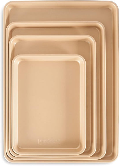 Nordic Ware Naturals Aluminum NonStick Jelly Roll Baking Sheet