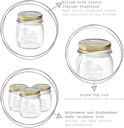 Bormioli Rocco Quattro Stagioni Airtight Pot, Clear
