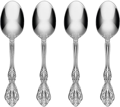 Oneida 2765004C Michelangelo Fine Flatware Dinner Spoons, Set Of 4