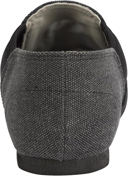 Linodes Unisex 09 Canvas Upper Slip-on Jazz Shoe for Women and Men's Dance Shoes