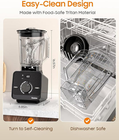 Blender,Professional Blenders for Smoothies with 56oz Tritan™ Container,10-Speed Settings & 6 Preset Menus for Smoothies/Fitness Drinks/Hot Soups/Baby Food/Frozen Desserts