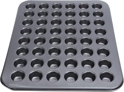 YUYTE 48-Cup Nonstick Muffin Baking Pan, HighQuality Carbon Steel Mini Cupcake Pan, YUYTE2hf5oqikn0