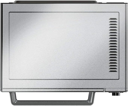 GE Convection Toaster Oven | Quartz Heating Technology | Large Capacity Toaster Oven Complete With 7 Cook Modes & Oven Accessories | Countertop Kitchen Essentials | 1500 Watts | Stainless Steel