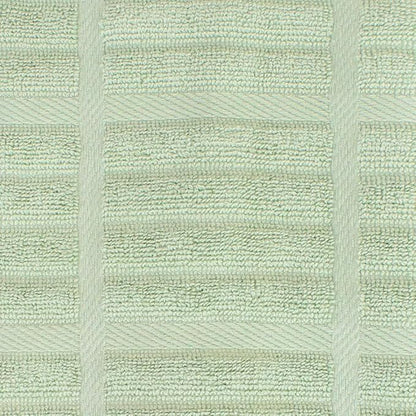 All-Clad Solid & Coordinate Kitchen Towels: Highly Absorbent, Super Soft Long Lasting 100% Cotton, 17" x 30" Tea Towels for Cleaning & Drying Dishes, Pans, Glassware, Countertops, 4-Pack, Fennel