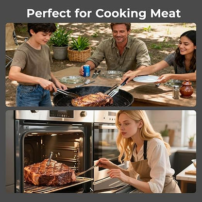 BlueSwan Wireless Meat Thermometer Digital, Food Thermometer Bluetooth 820 ft Range with APP for Grill, Smoker, Oven, Magnetic Design for BBQ, Cooking, Stocking Stuffers Christmas Gifts for Men