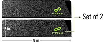 EVERPRIDE 8 Inch Chef Knife Sheath Set (2-Piece Set) Universal Blade Edge Cover Guards for Chef and Kitchen Knives – Durable, BPA-Free, Felt Lined, Sturdy ABS Plastic – Knives Not Included