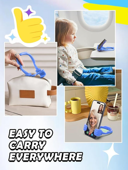 Stocking Stuffers for Teens Boys Men: Cell Phone Stand Flexible Thumbs Up Lazy Cellphone Holder for Desk Hand Funny Christmas Ideas Gifts for Women Adults Husband Him Kids Dad Cool Stuff Gadgets