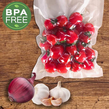 6 Pack 8"x20'(3Rolls) and11"x20' (3Rolls) Vacuum Sealer Bags Rolls with BPA Free and Heavy Duty,Commercial Grade Vacuum Seal Freezer Bags Rolls Compatible with Any Type Vacuum Sealer