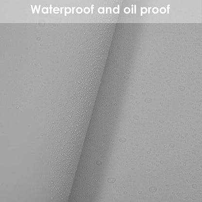 Leather Table Cover,1.8mm Thick,40x40 Inch Table Protector,Table Protector for Dining Room Table,Dining Table Cover,Table Cover Protector.(Gray+Gray,40x40)