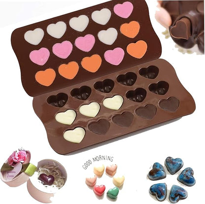 4 Pack:Chocolate Molds Silicone,Flowers Silicone Molds,Cake Chocolate Mold, Wedding Cake Decorating Tools,Fondant Sugarcraft Cake Molds.Non-Stick and Food Grade Silicone Molds for Chocolate Candies.