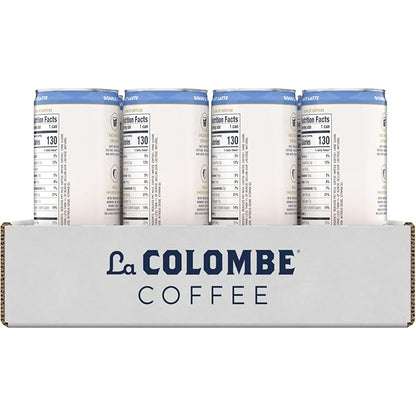 La Colombe Coffee, Double Draft Latte, 11 fl oz Cans (Pack of 12), Coffeehouse Quality Cold Brew, Specialty Grade Coffee Beans, Ready-to-Drink On-the-Go