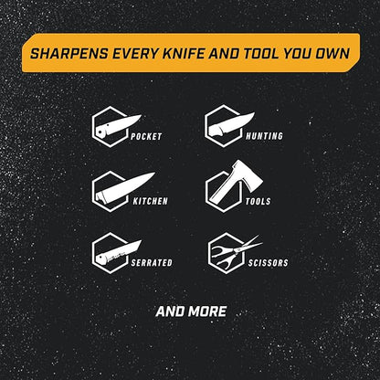 Work Sharp Ken Onion Edition Knife & Tool Sharpener Elite Mk2 - Adjustable Knife Sharpening System with Blade Grinding Attachment