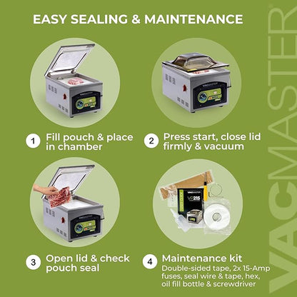 VacMaster VP215 Chamber Vacuum Sealer