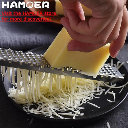 Grater Citrus Orange Lime Lemon Slicer with Channel Knife Stainless steel with non-slip rubber handle 2-pcs multi-tool set