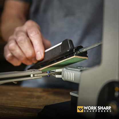 Work Sharp Professional Precision Adjust Knife Sharpener - Adjustable Knife Sharpening Kit for Pocket, Hunting, Kitchen, Serrated Knives