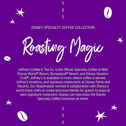 Joffrey's Disney Sorcerer's Apprentice Mickey Blend, Arabica Whole Bean Coffee, Artisan Medium Roast, Rich & Smooth (11oz)