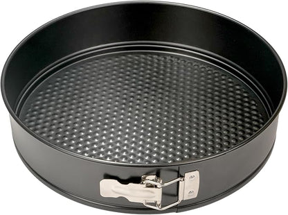 Spring Form Cake Pans 12 Inch Springform Pan Nonstick Round Cheesecake Pan Carbon Steel Large Baking Mold Cake Tin for Christmas Birthday