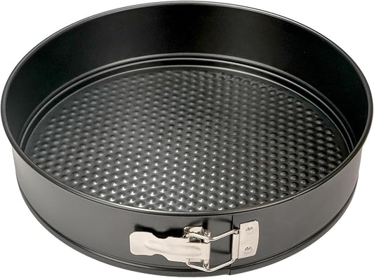 Spring Form Cake Pans 12 Inch Springform Pan Nonstick Round Cheesecake Pan Carbon Steel Large Baking Mold Cake Tin for Christmas Birthday