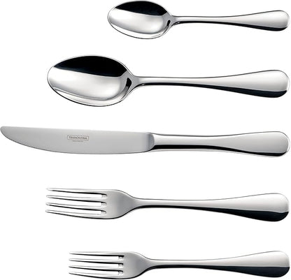 Tramontina 20 Piece Silverware Set - Classic Utensils Set