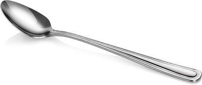 B00IX4VGKI - New Star Foodservice Bead Pattern, Stainless Steel, Iced Tea Spoon, 7.2-Inch, Set of 12
