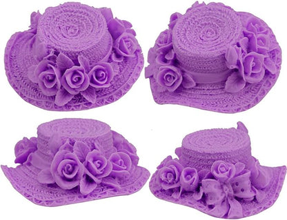 Sun Hat Silicone Mold for Fondant Chocolate Candy Cake Decoration Baking Pastry Tools Silicone Soap Mold Resin Polymer Clay Mold